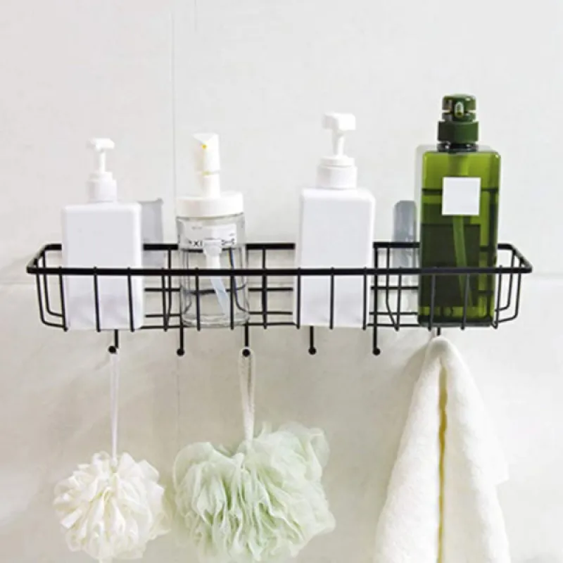 Iron storage rack - Polica sa 6 kukica
