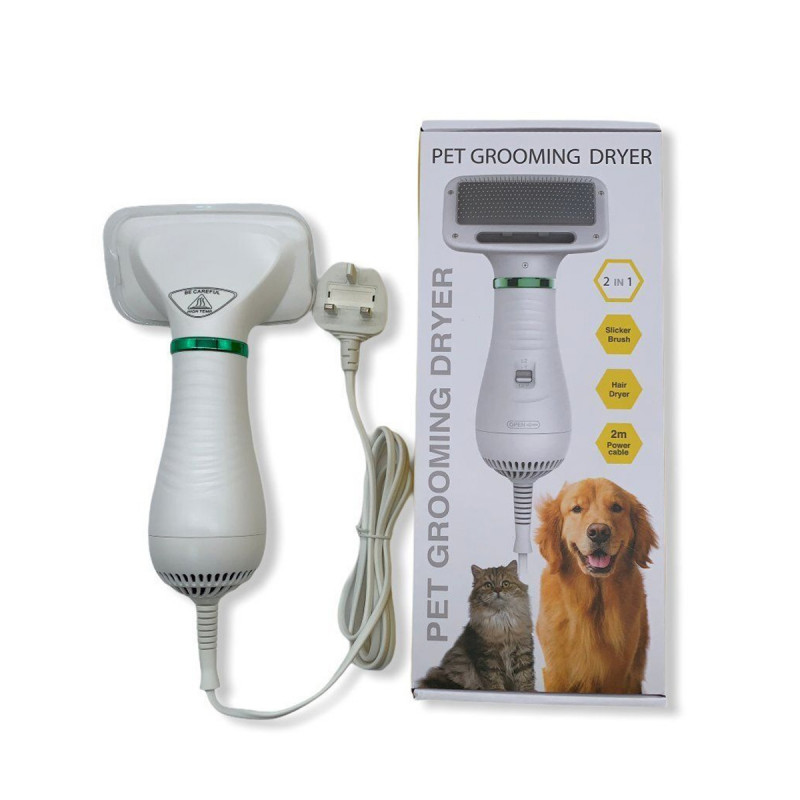 Furminator 2u1 fen za pse sa četkom - sušenje i uređivanje dlake