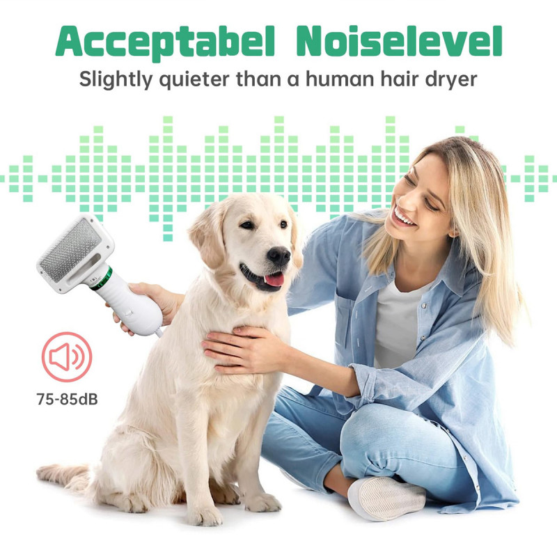 Furminator 2u1 fen za pse sa četkom - sušenje i uređivanje dlake