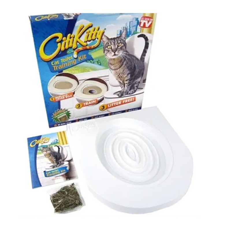 CitiKitty Cat Toilet Training - Pomoćnik mačkama da nauče da koriste WC šolje