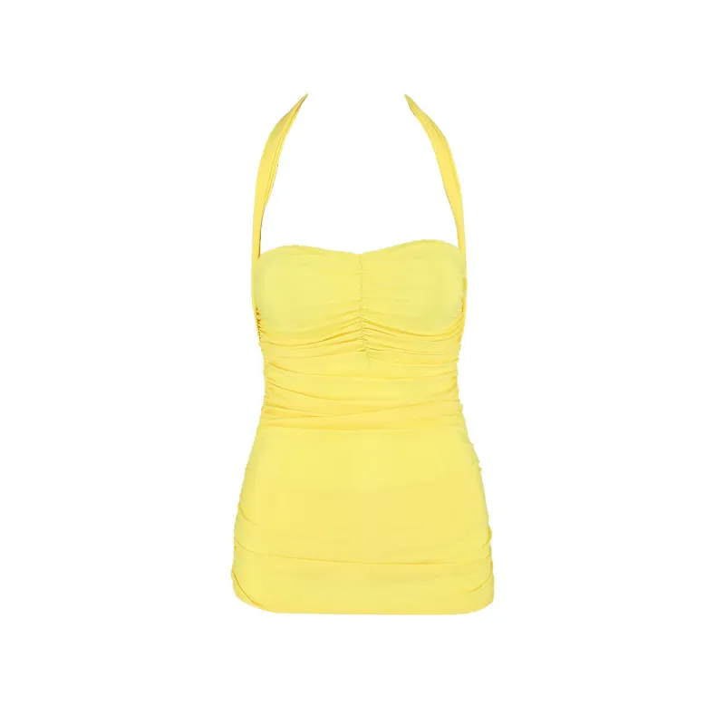 Jednodelni ženski kupaći kostim - ELENOR YELLOW