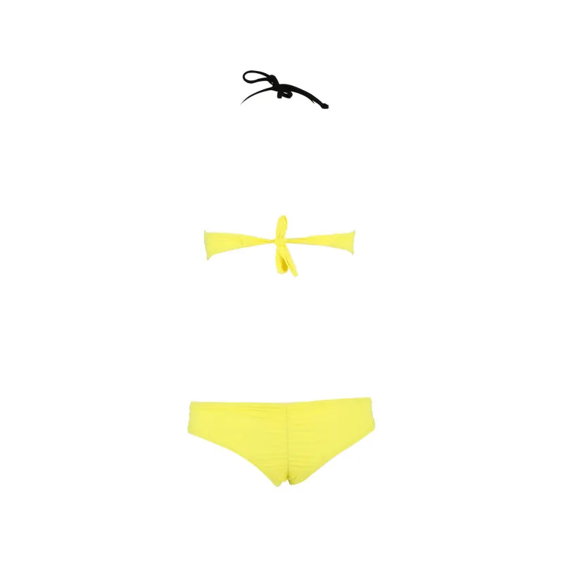 Dvodelni ženski kupaći kostim - SUPER GIRL YELLOW