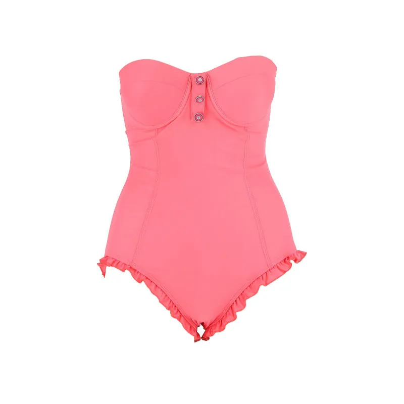 Jednodelni ženski kupaći kostim- LEAP PINK