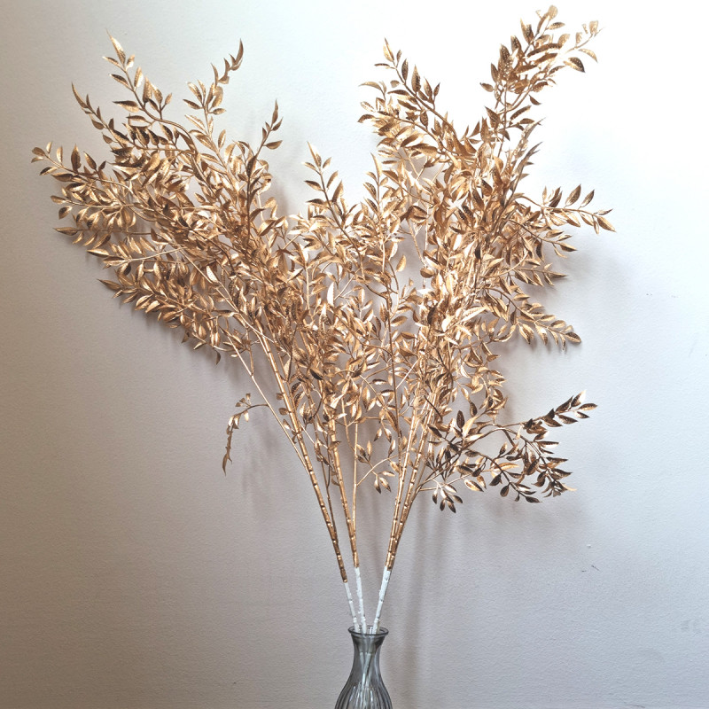 Golden small leaves - Dekorativni listovi u zlatnoj boji