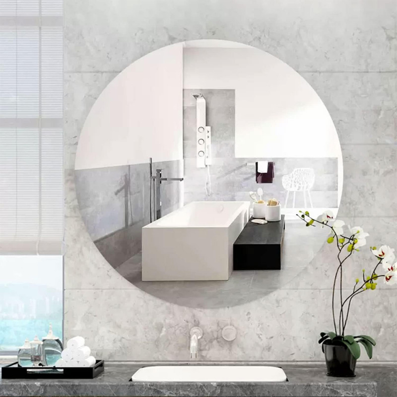 Round Mirror - Samolepljivo okruglo ogledalo za elegantan dom