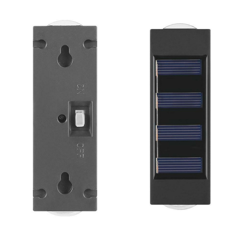 Set od 4 solarne lampe sa duplom rasvetom