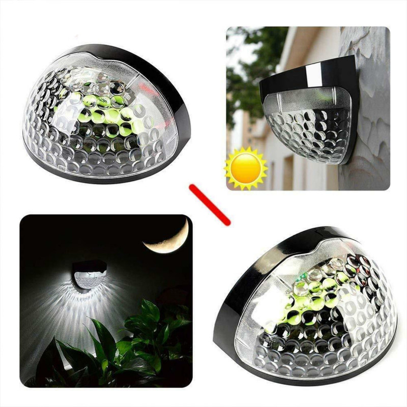 Set od 2 solarne zidne lampe za osvetljen ulaz