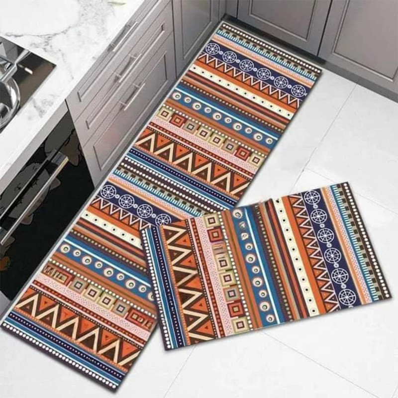 Kombinovani set podnih prostirki za kuhinju - Persijska šara