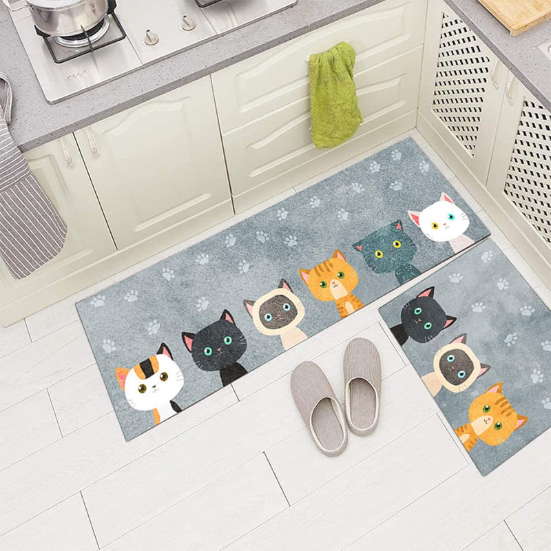 Kombinovani set podnih prostirki za kuhinju - Mace