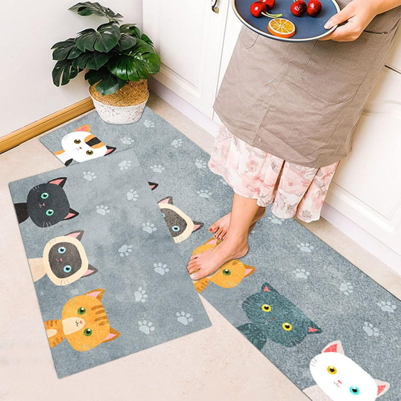 Kombinovani set podnih prostirki za kuhinju - Mace