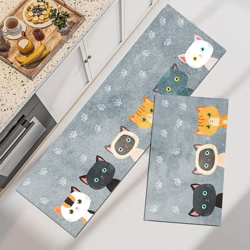 Kombinovani set podnih prostirki za kuhinju - Mace