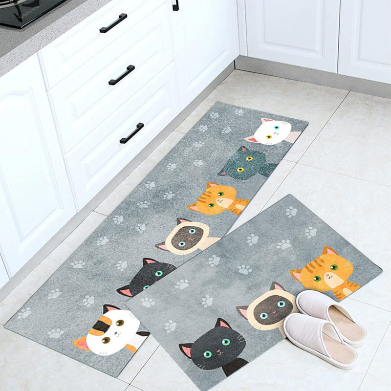 Kombinovani set podnih prostirki za kuhinju - Mace