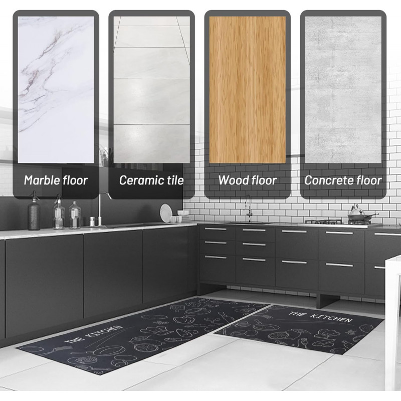 Kombinovani set podnih prostirki za kuhinju  - Kitchen tools