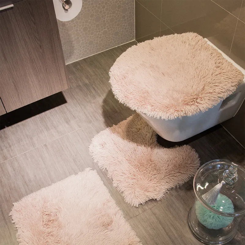 Topli set prostirki za toalet i wc šolju