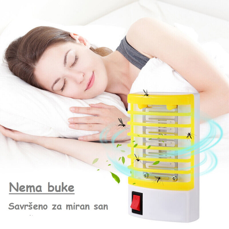 Električna zamka za komarce - Zidna lampa protiv letećih insekata