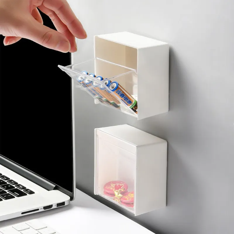Samolepljiva prozirna zidna kutija za sitnice