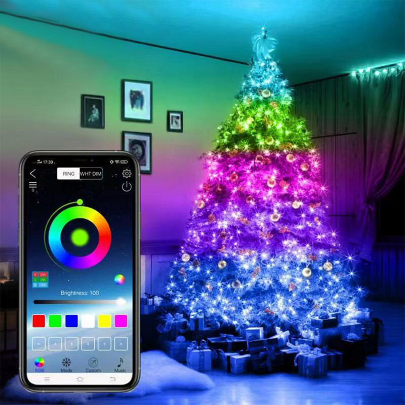 Smart lampice od 20m i 200 svetiljki + app za kontrolu telefonom