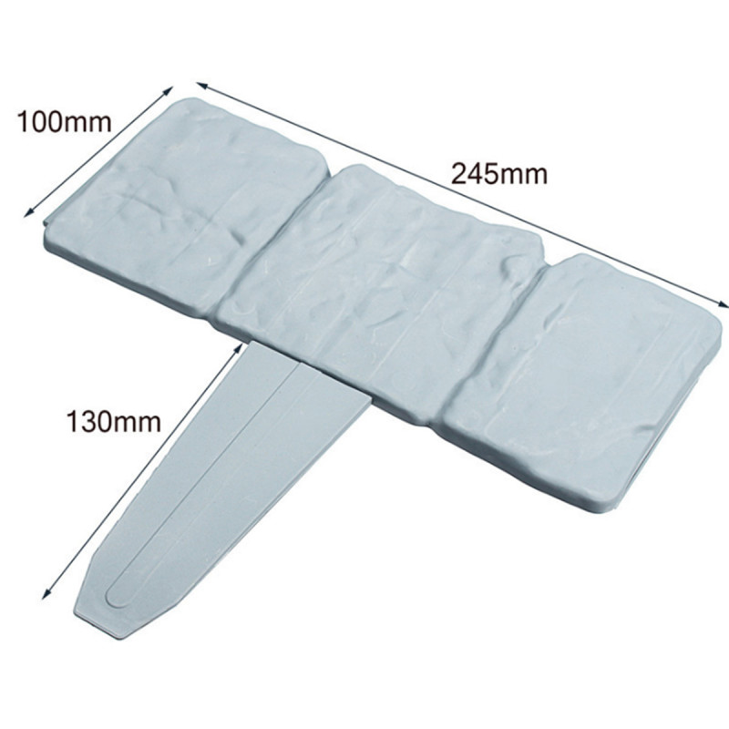 Stone fence – Set od 10 fleksibilnih ogradica za baštu