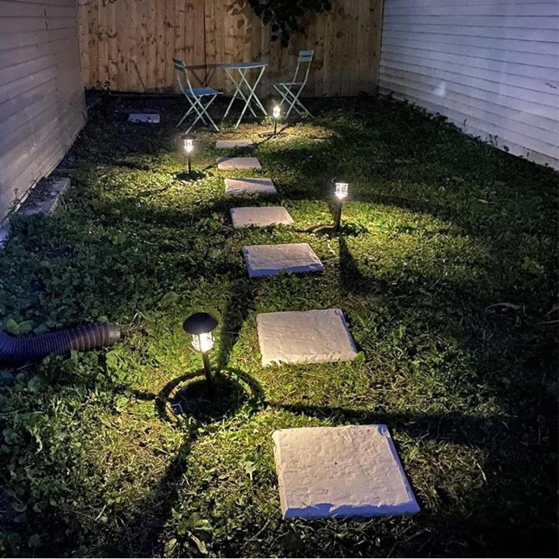 Ubodna PVC ploča za dvorište 40x40 cm - za stazu u imitaciji kamena