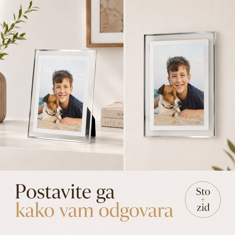 A4 stakleni ram za slike, diplome i postere 21 x 29,7 cm