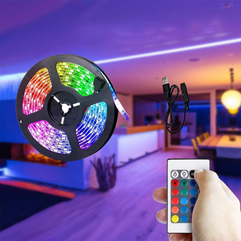 RGB LED traka sa daljinskim - ambijentalno osvetljenje za dom
