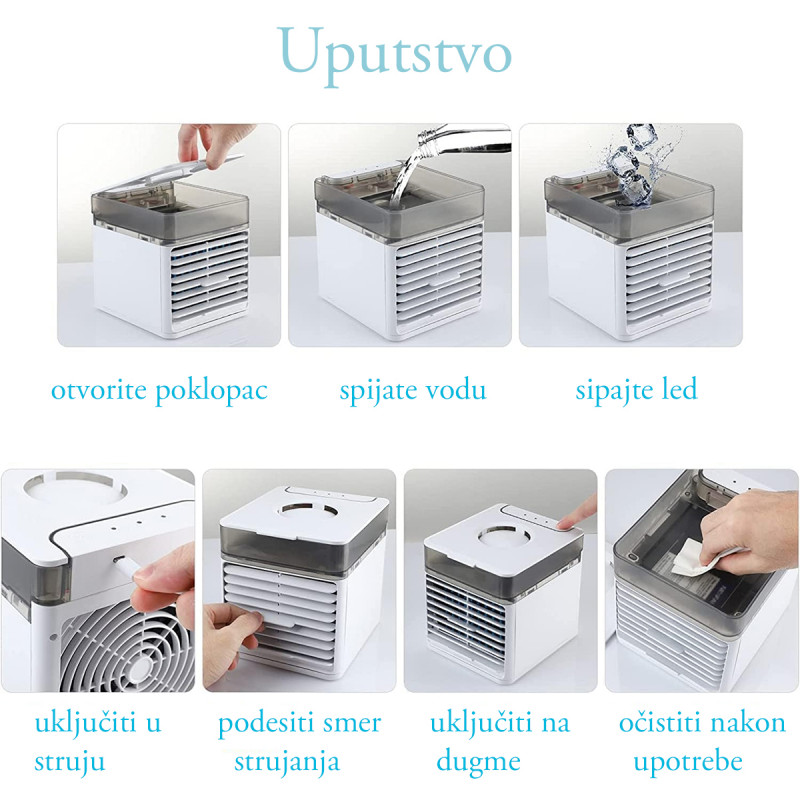 Mini prenosiva klima za osveženje