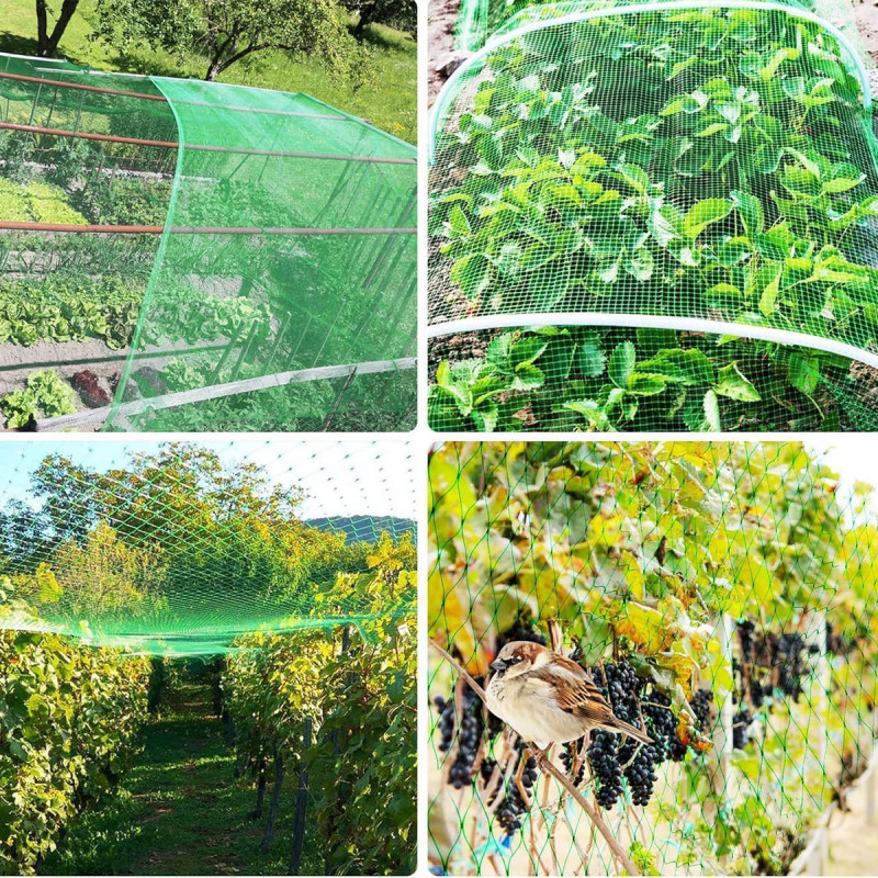 Baštenska zaštitna mreža za biljke i voće -  4x10m