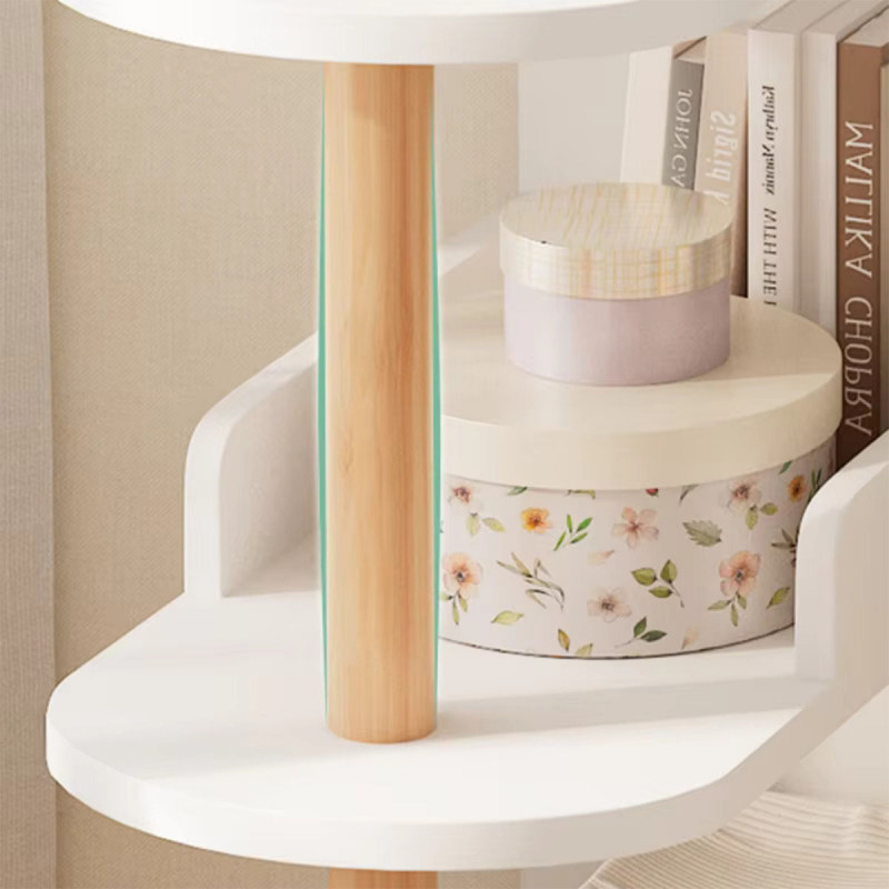 Moderna drvena polica na 3 nivoa