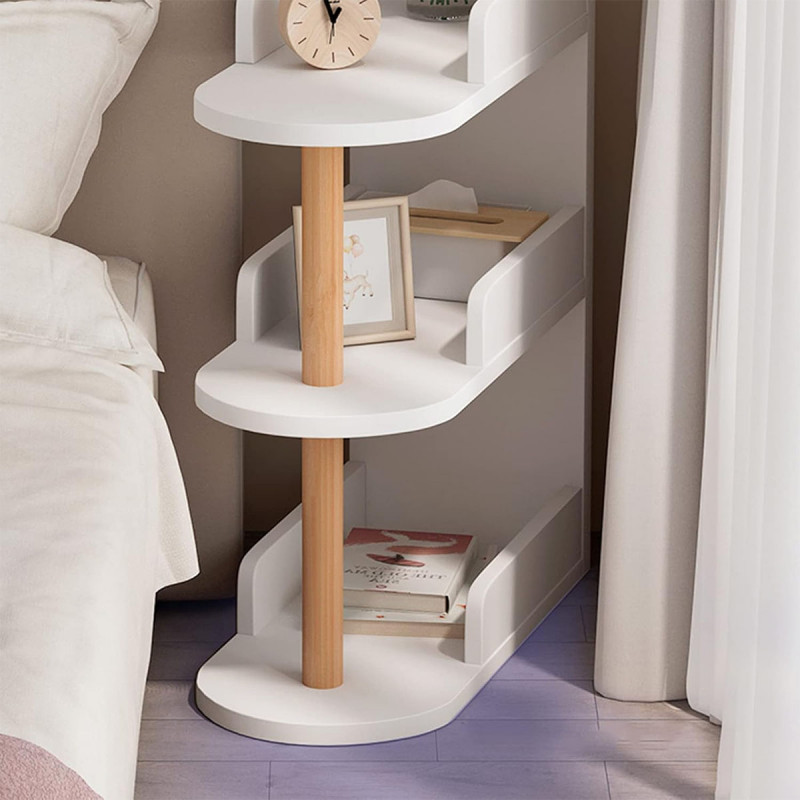 Moderna drvena polica na 4 nivoa