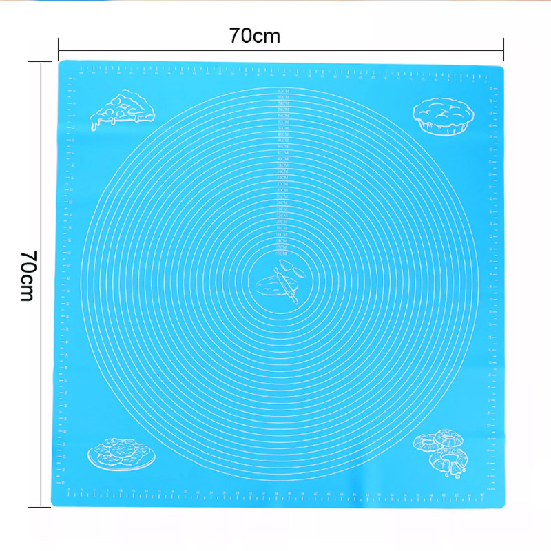 Silikonska podloga za testo - 70cm x 70cm