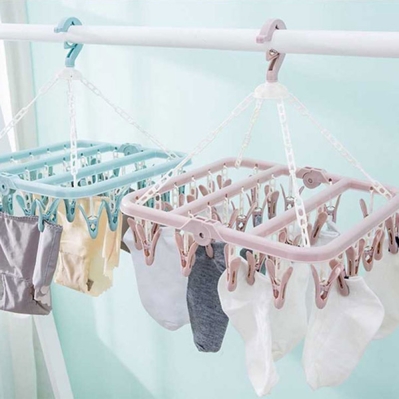 Clip and Drip - 32 u 1 viseći sušač i organizer veša