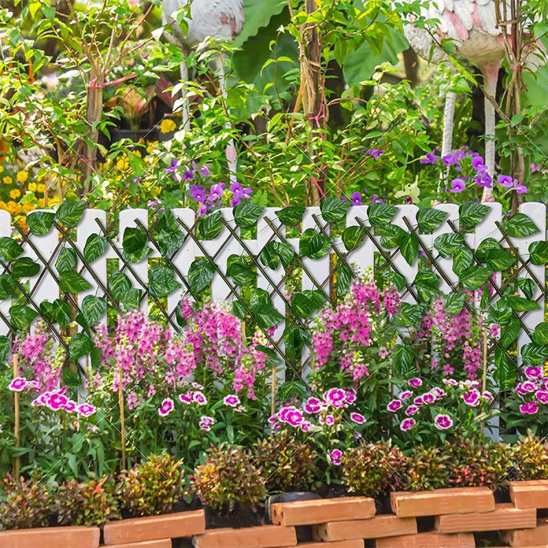 Green Fence - Podesiva ograda sa veštačkim zelenilom 70 cm