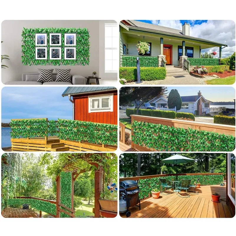 Green Fence - Podesiva ograda sa veštačkim zelenilom 70 cm