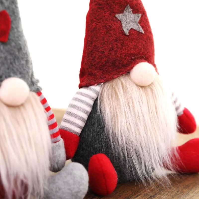Faceless Santa - dekorativni Deda Mraz sa kapicom