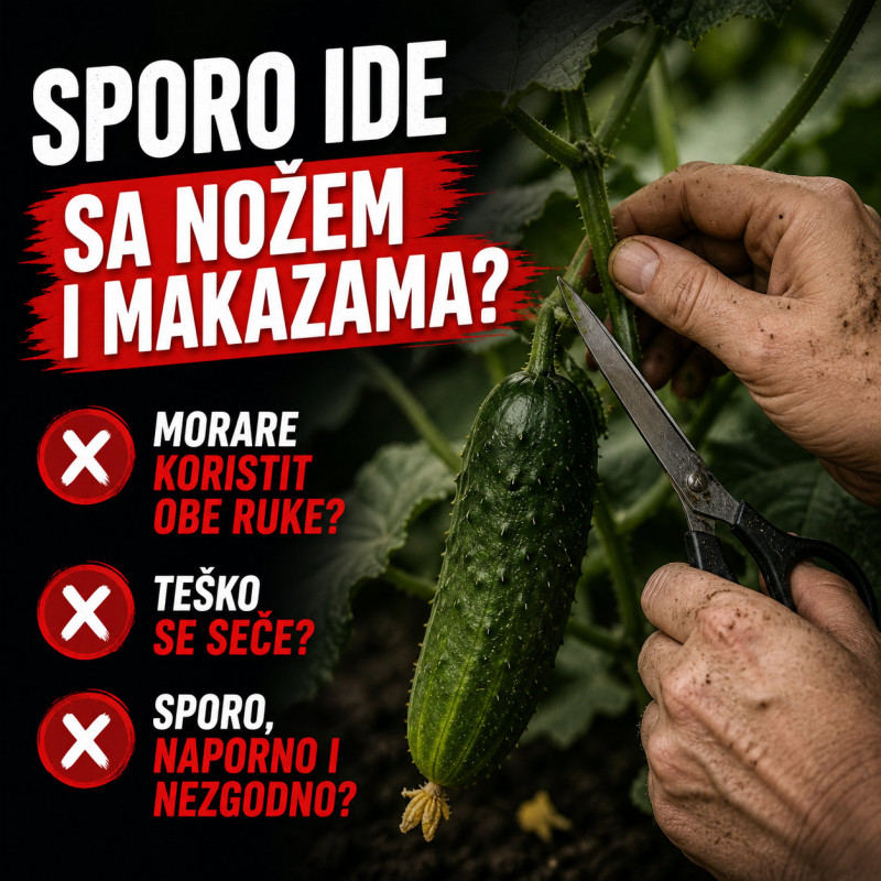 Silikonski zaštitni palac sa rezačem - Uberi i odseci u jednim potezu