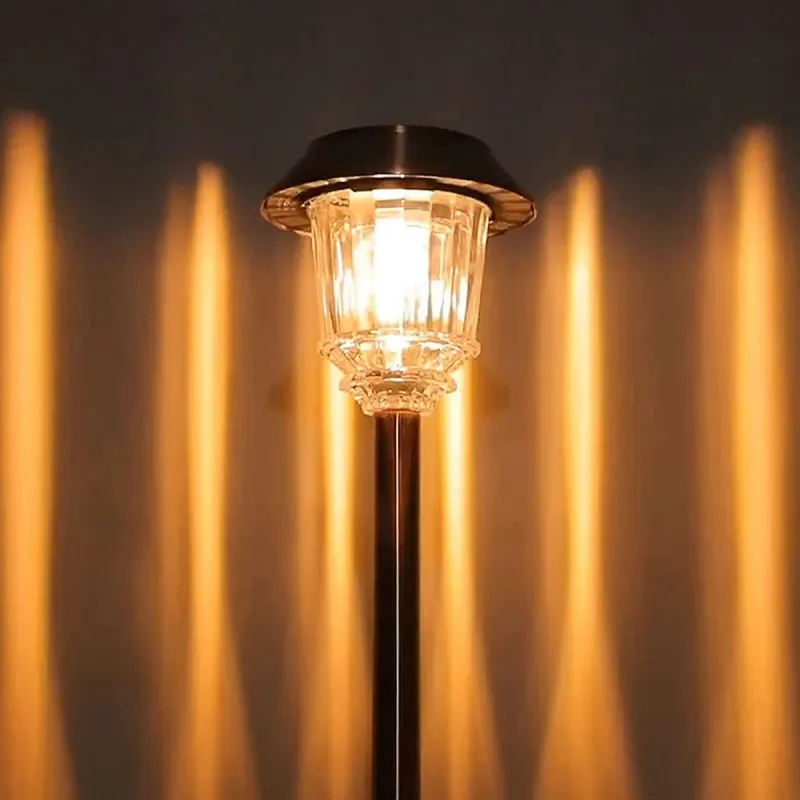 Dvorišna solarna lampa sa jakim zracima - set od 2 
