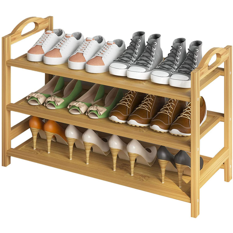 Bamboo Shoe Rack - organizer obuće