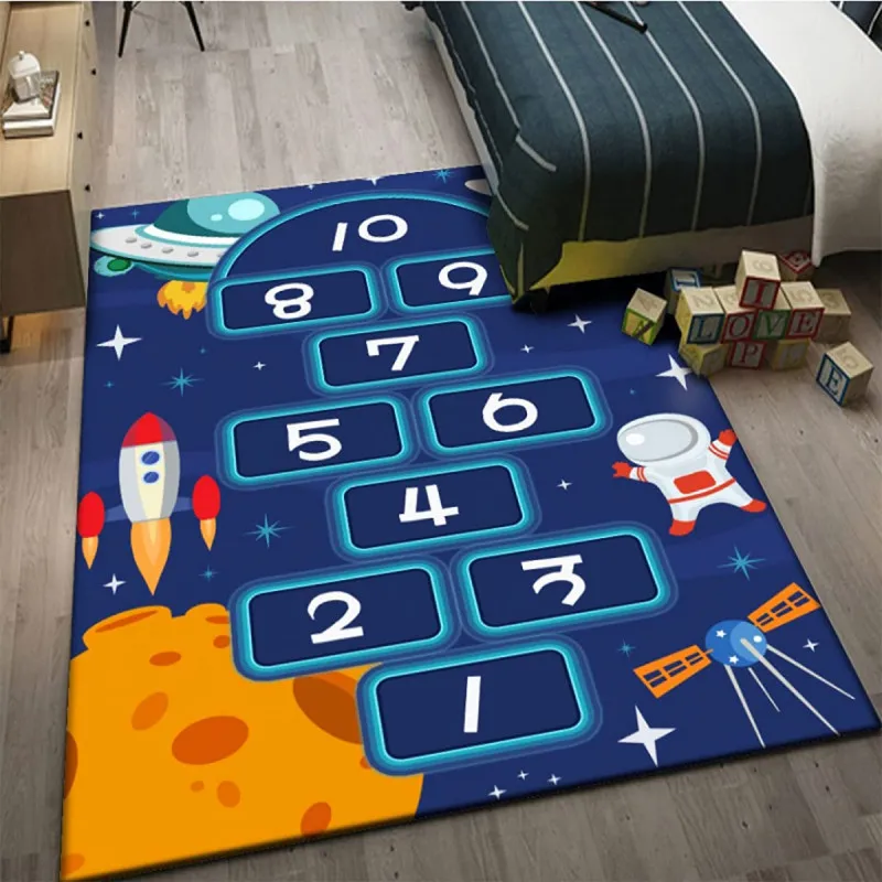 Space Numbers - Dečiji tepih za male astronaute 120x180 cm