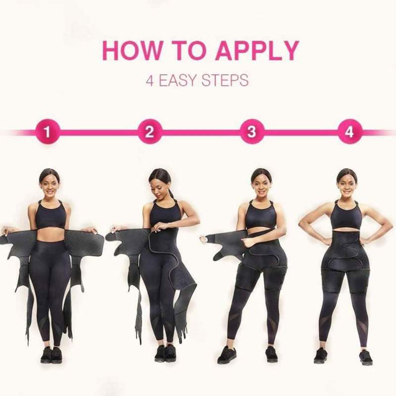 3 u 1 Termo pojas za tanji struk i butine