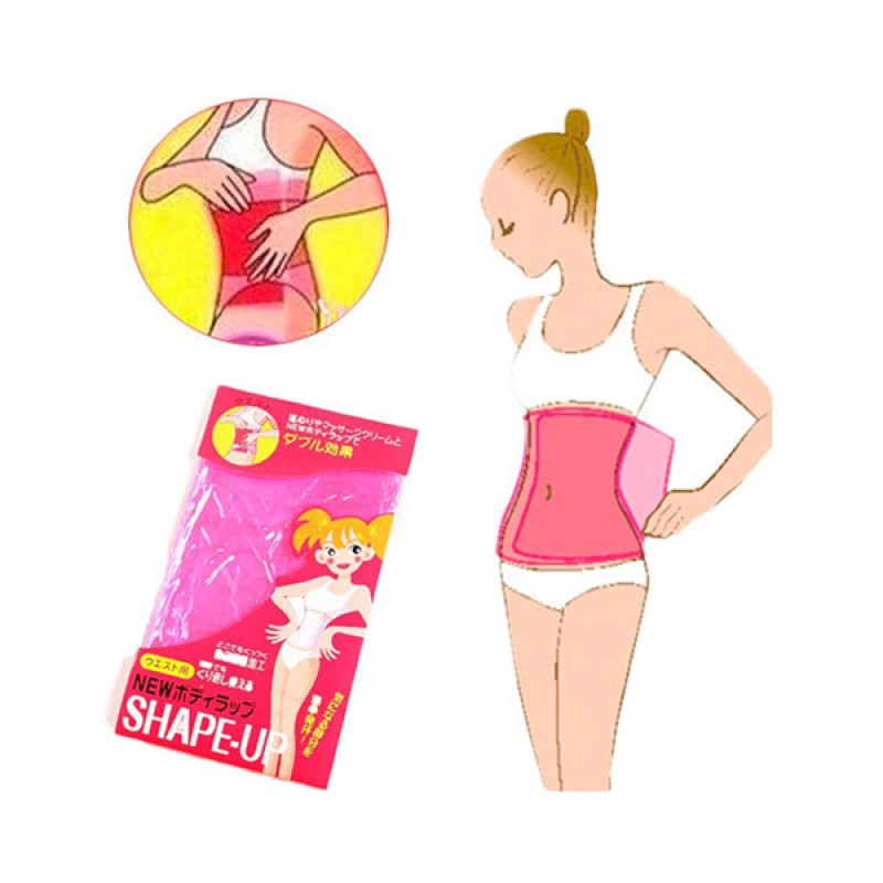 Shape Up Waist - Folija za oblikovanje tela sa sauna efektom