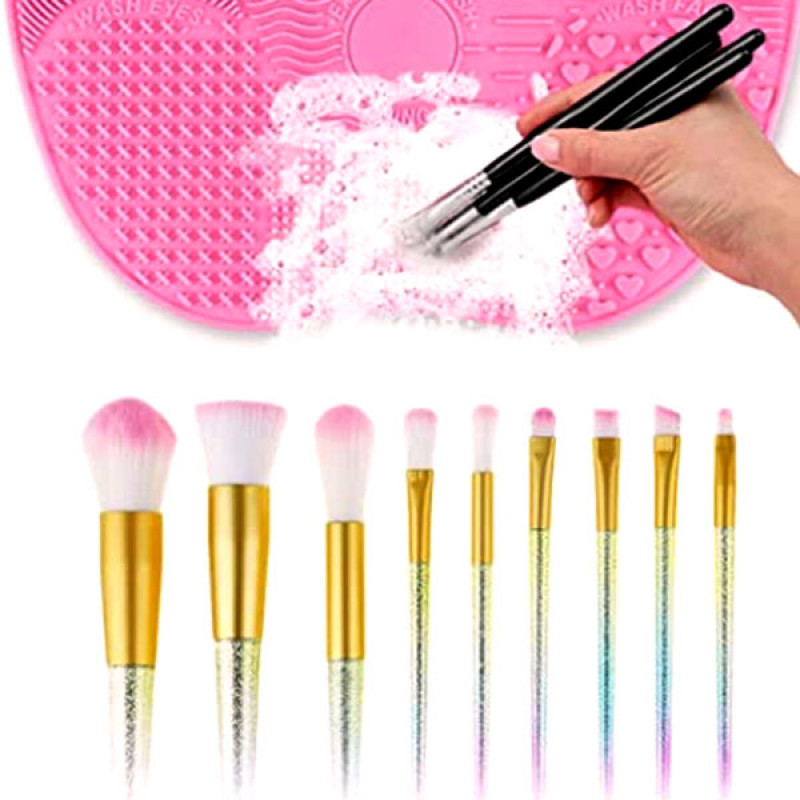 Brush cleaner-podloga za pranje četkica za šminku