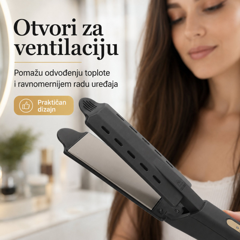Keramička pegla za kosu – ravna i svilenkasta kosa za par minuta