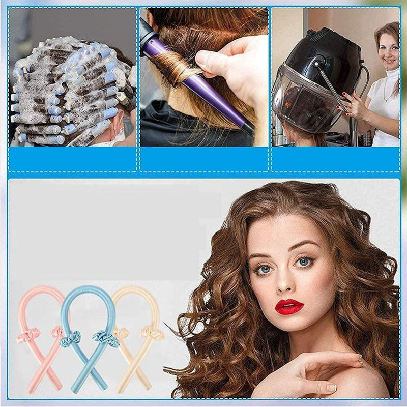 Heatless Curls - Sunđerasta traka za savršene lokne bez oštećenja