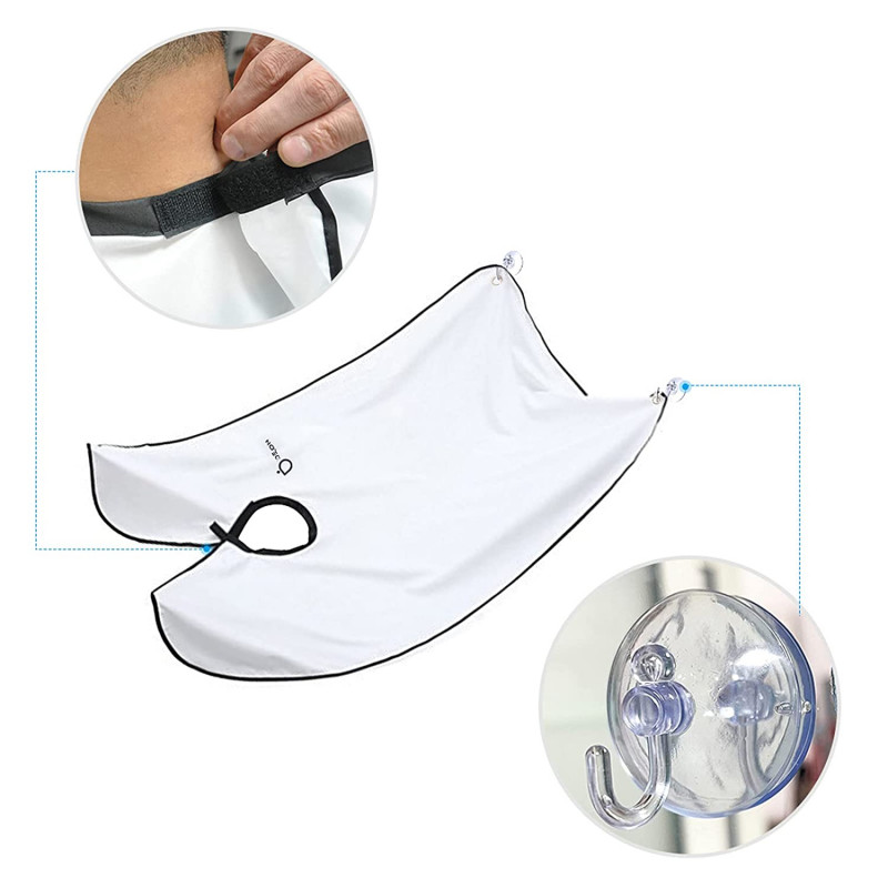 Beard Bib - Platno za skupljanje dlačica tokom brijanja