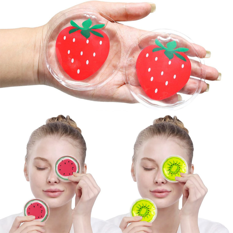 Fruit jelly -  Maska za hlađenje očiju sa dezenom voćkica