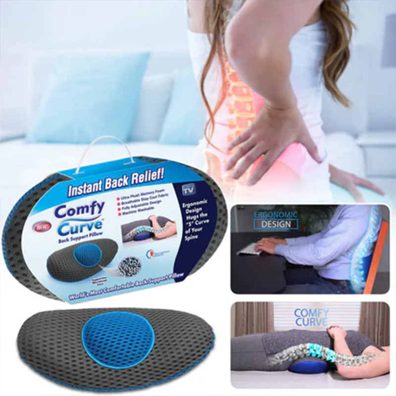 Comfy Curve jastuk - podrška za kičmu i donji deo leđa