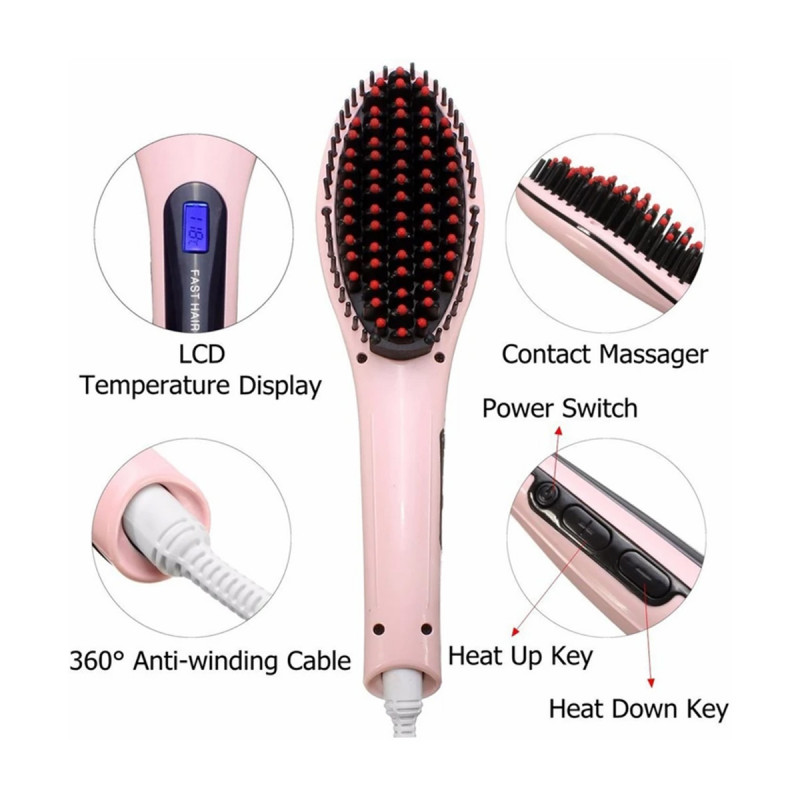 Fast Hair – keramička četka za trenutno ispravljanje kose