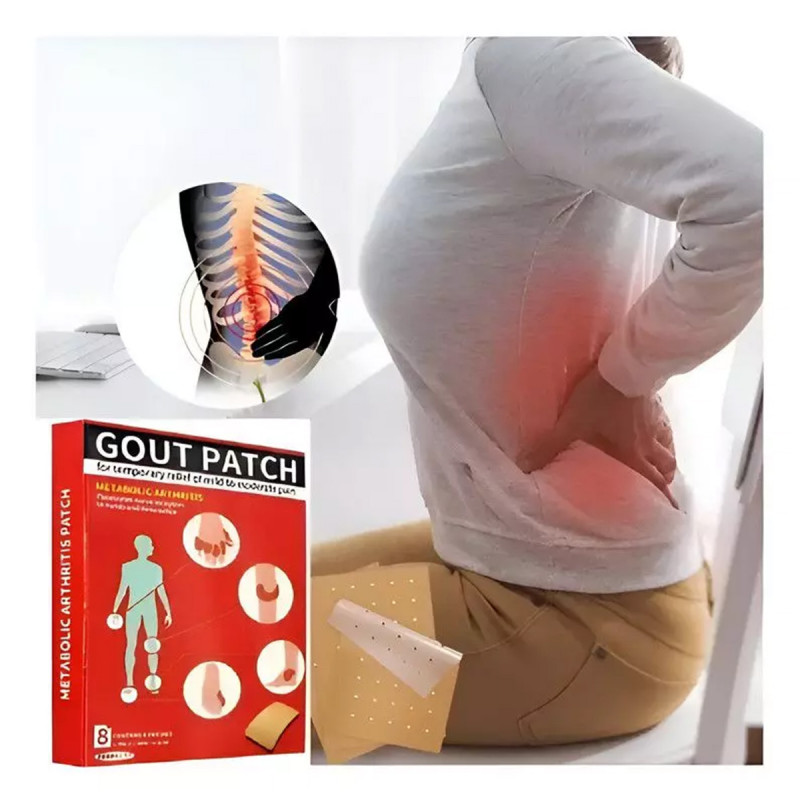 Gout pach - Prirodni biljni flasteri za zglobove i mišiće 