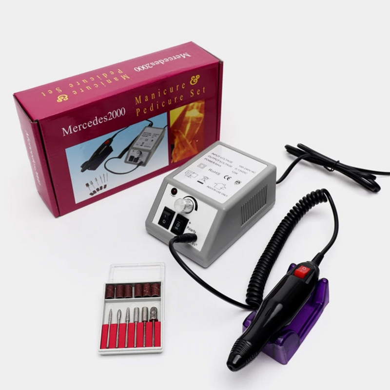 Profesionalna električna turpija za nokte – Manikir i pedikir set