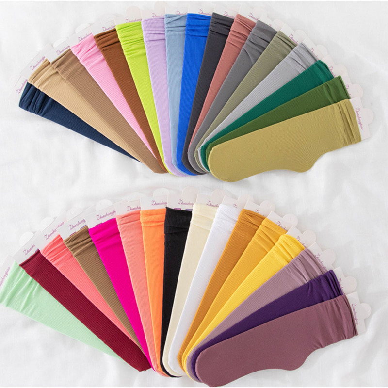 Udobne pamučne čarape bez ranfle 